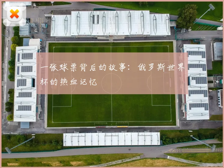 一张球票背后的故事:俄罗斯世界杯的热血记忆